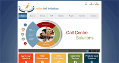 Desktop Screenshot of onlinesoftsolutions.com