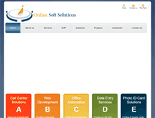 Tablet Screenshot of onlinesoftsolutions.com